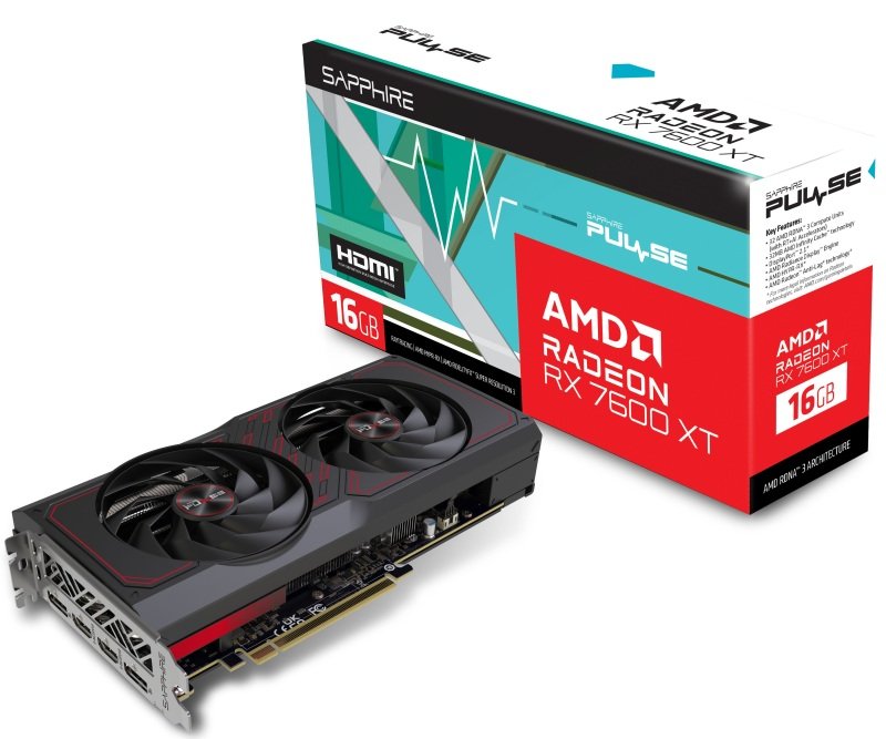 Click to view product details and reviews for Sapphire Amd Radeon Rx 7600 Xt 16gb Pulse Graphics Card For Gaming.