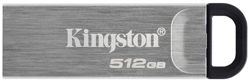 Kingston Datatraveler Kyson 512gb Usb A Flash Drive With Stylish Capless Metal Case