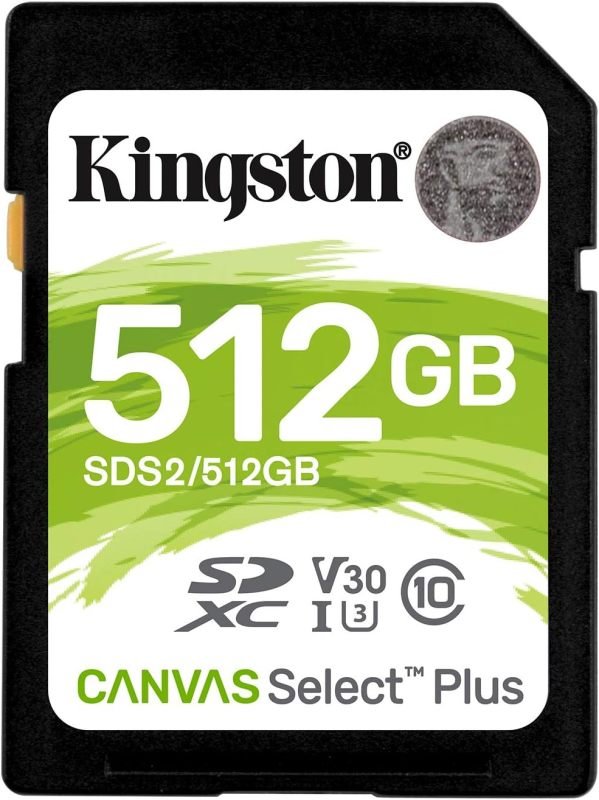 Click to view product details and reviews for Kingston Canvas Select Plus 512gb Sdxc Memory Card.
