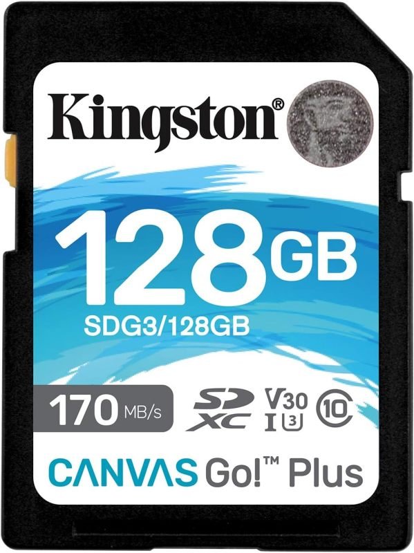 Click to view product details and reviews for Kingston Canvas Go Plus 128gb Sdxc Memory Card.