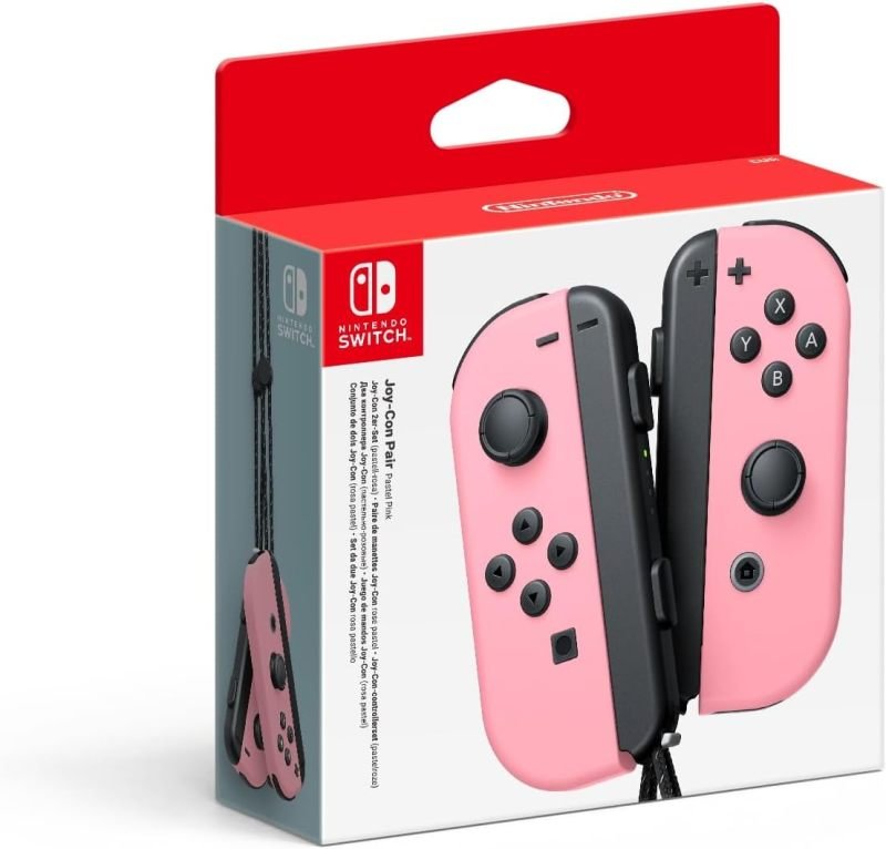 Nintendo Switch Joy Con Pair Pastel Pink