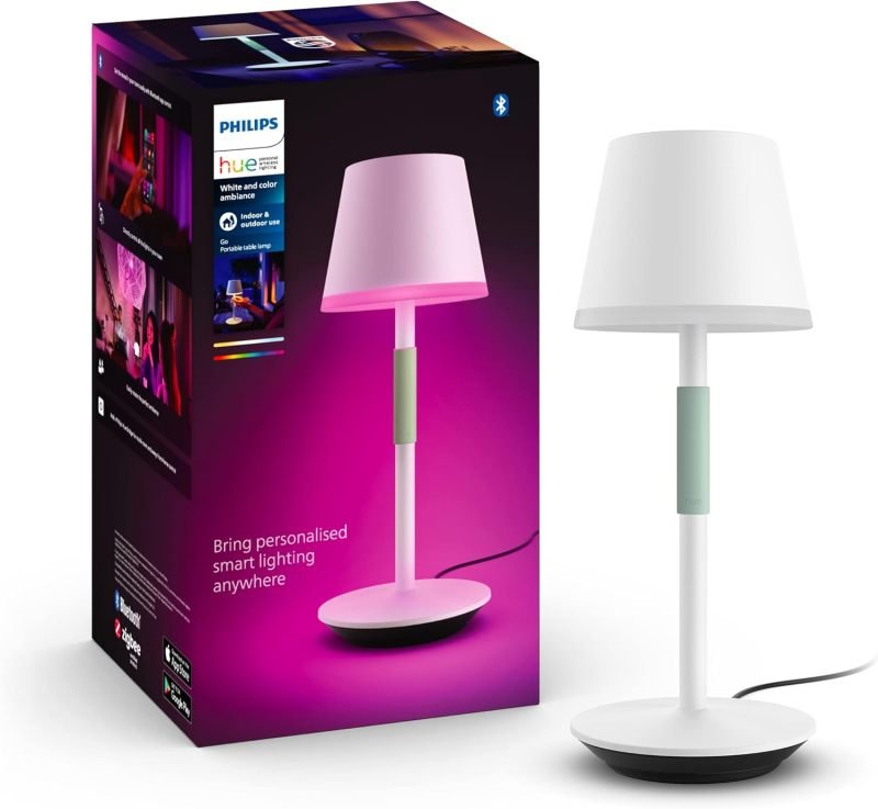 Click to view product details and reviews for Philips Hue Belle Lamp White.