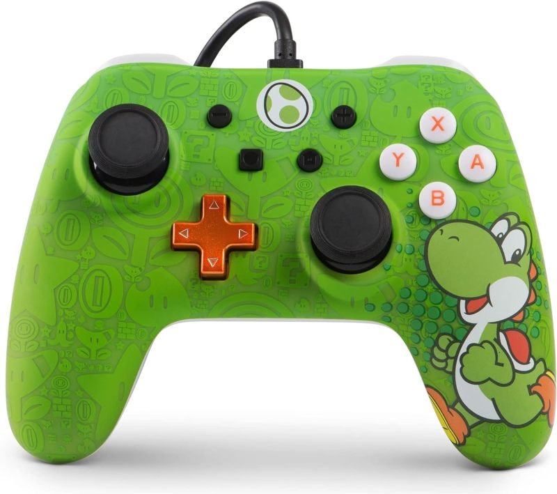 Power A Wired Controller For Nintendo Switch Yoshi
