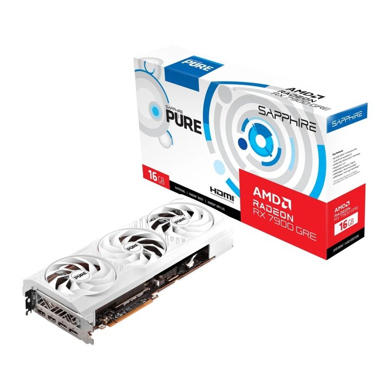 Sapphire Radeon RX 7900 GRE 16GB PURE Gaming Graphics Card