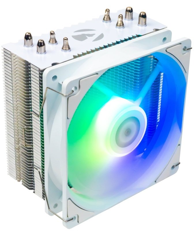 Id Cooling Se 224 White Rgb Cpu Air Cooler Alphasync Edition