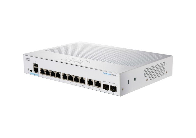 Cisco Business Cbs350 8fp E 2g Uk 350 Series 8 Port Managed Switch