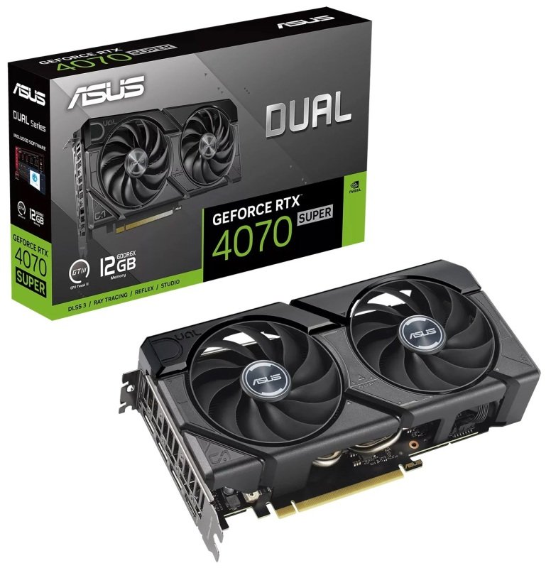 Click to view product details and reviews for Asus Nvidia Geforce Rtx 4070 Super 12gb Dual Evo Graphics Card For Gaming.