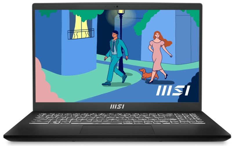 MSI Modern 15 H B13M-004UK Laptop, Intel Core i5-13420H, 16GB DDR4, 512GB NVMe PCIe SSD, 15.6" 