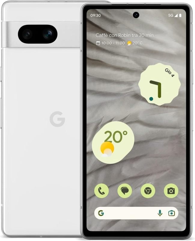 Click to view product details and reviews for Google Pixel 7a 128gb Snow 5g.