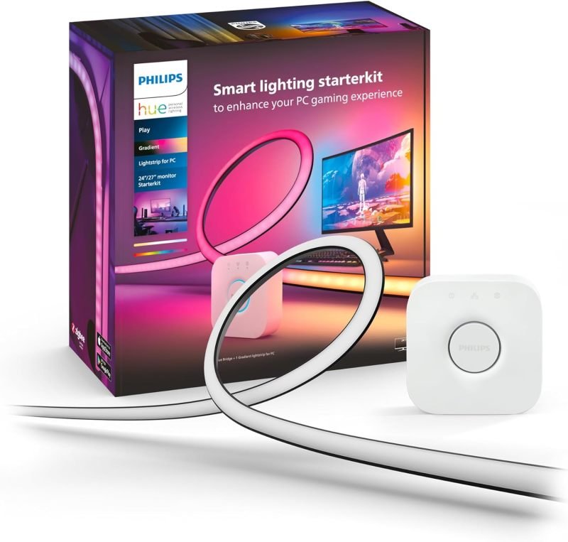 Philips Hue Play Gradient Lightstrip for PC - 24-27 Monitor