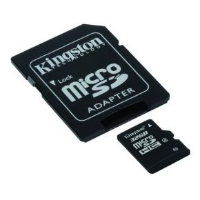 Transcend 32Gb Microsdhc Flash Card With Adapter