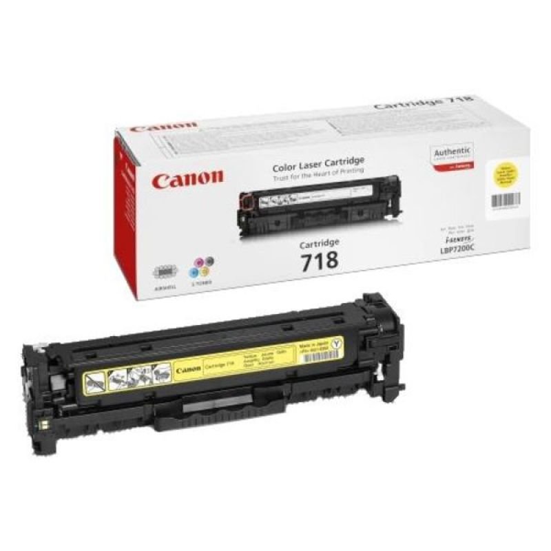 Canon TONER YELLOW CRG 718 Review