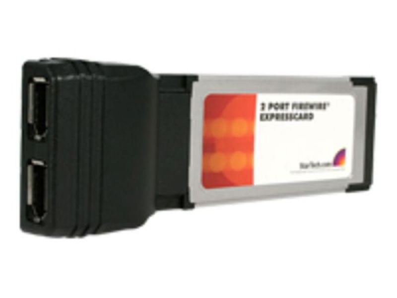 Image of StarTech.com 2 Port ExpressCard 1394a FireWire Laptop Adapter Card
