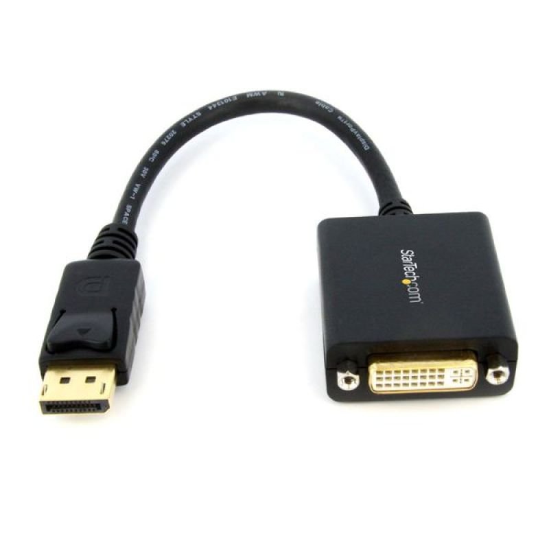 Click to view product details and reviews for Startechcom Displayport To Dvi D Adapter With Latches 1080p Dp To Dvi D Converter.