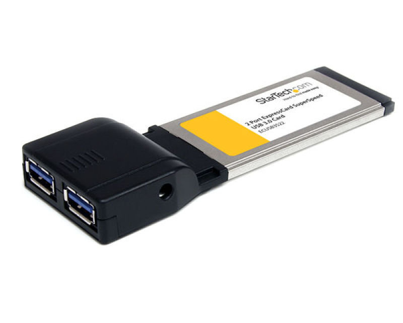 Image of Startech 2 Port USB3.0 ExpressCard