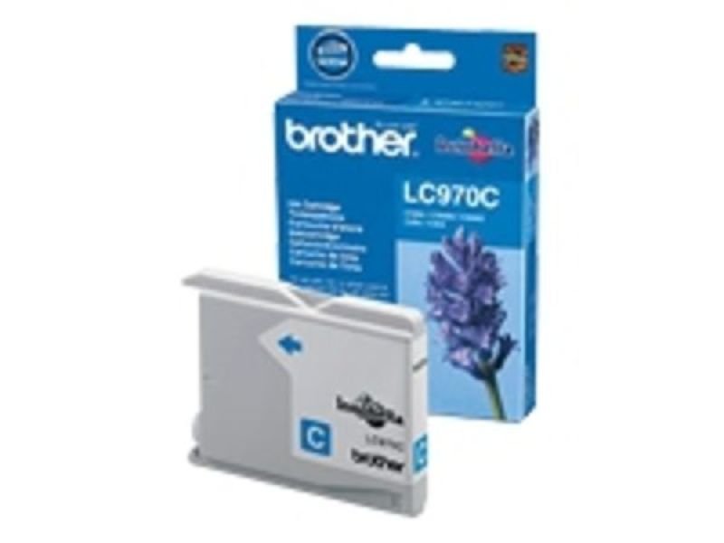 Image of Brother LC970C Cyan Ink Cartridge - 300 Pages