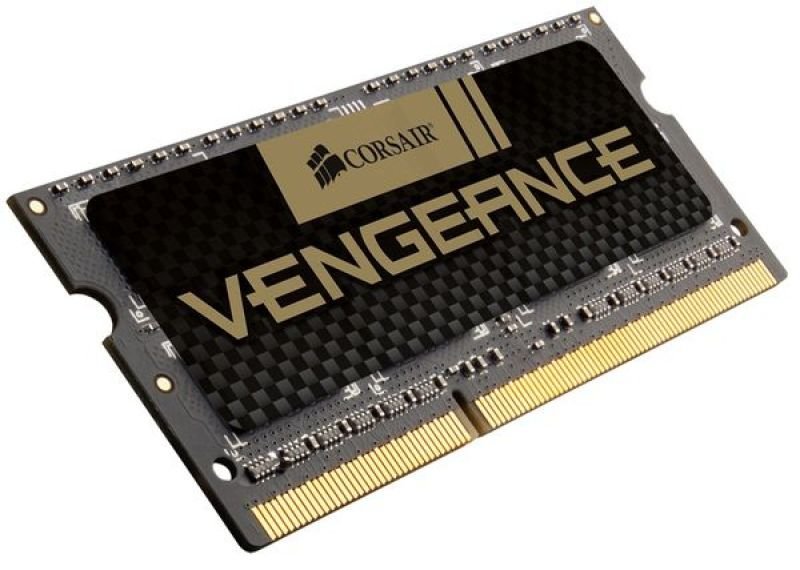 Image of Corsair 4GB DDR3 1600MHz Vengeance Laptop Memory Module Black 1.5V CL9