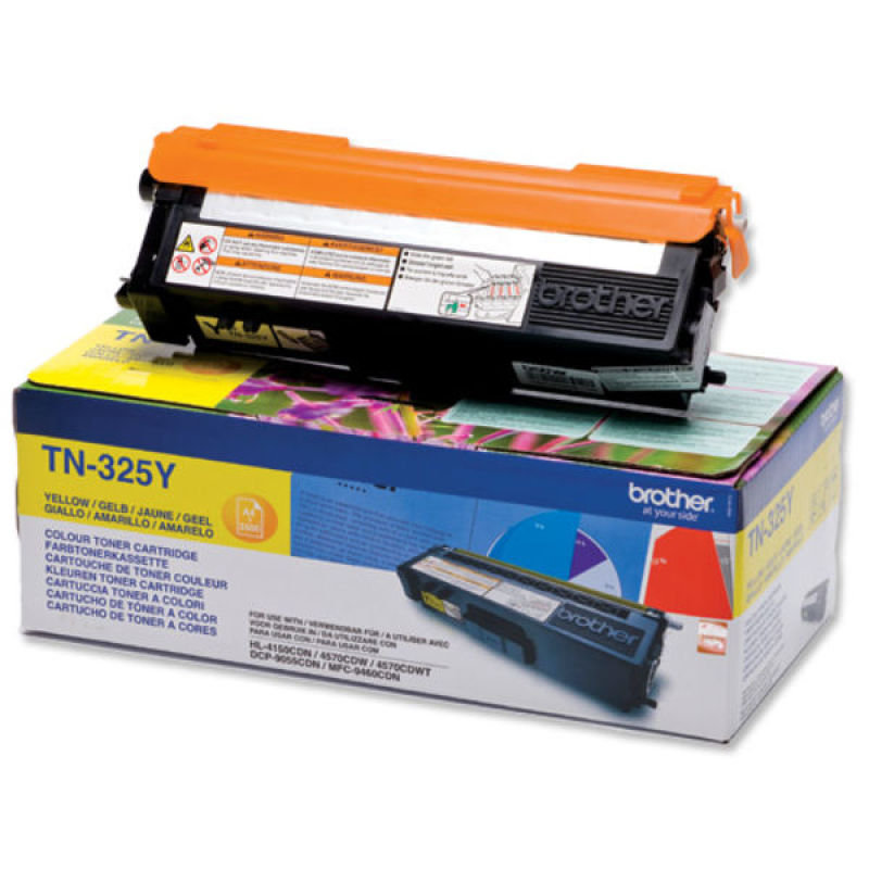 Brother TN-325Y Yellow Toner Cartridge Review