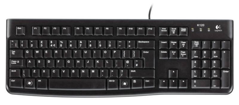 Logitech K120  USB Keyboard For Business