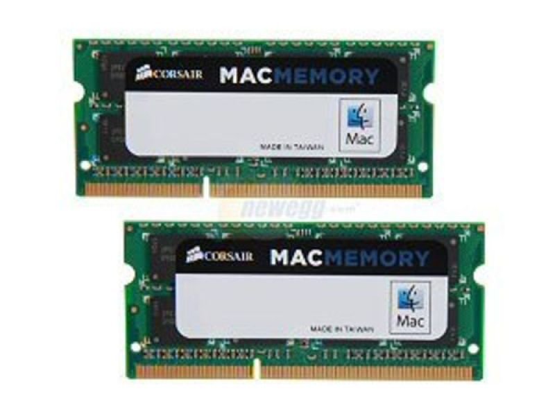 Image of Corsair DDR3 1600MHz 16GB 2x204 SODIMM Apple Qualified Unbuffered