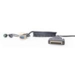 Belkin OmniView Enterprise Series Dual-Port PS/2 Keyboard/Video/Mouse KVM Cable 7.6m