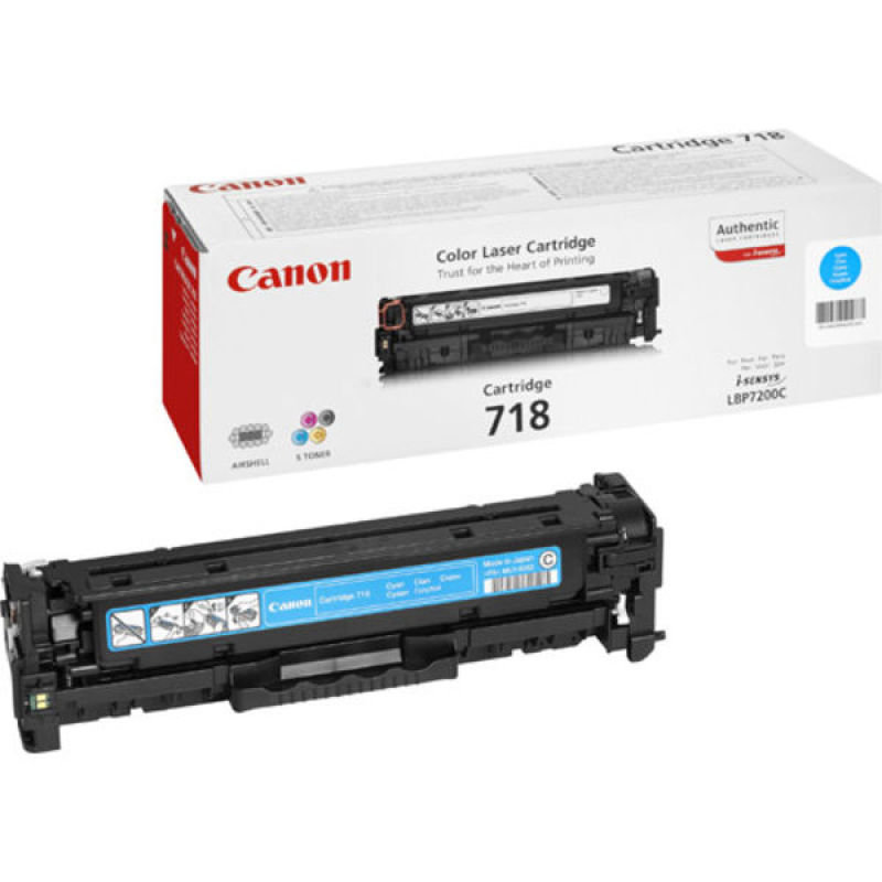 Canon 718 Cyan Toner Cartridge Review