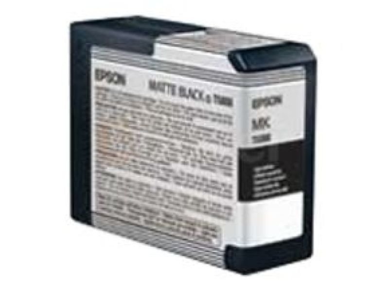 Image of Epson T5808 80ml Matte Black Ink Cartridge
