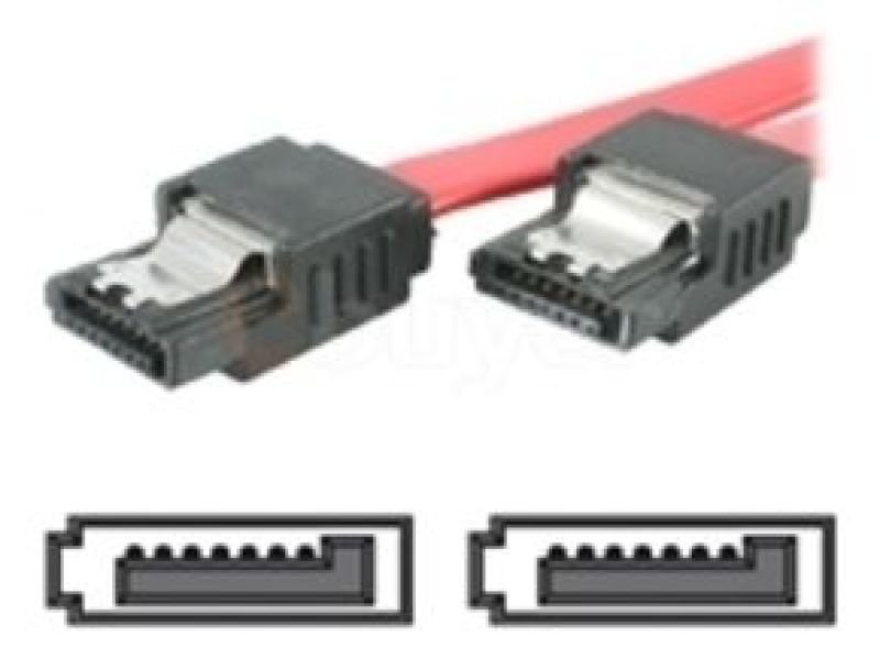 Click to view product details and reviews for Startechcom 18in Latching Sata Cable Serial Ata Cable.