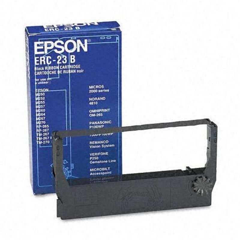 Epson ERC-23 Ribbon Cartridge - Black - Dot Matrix
