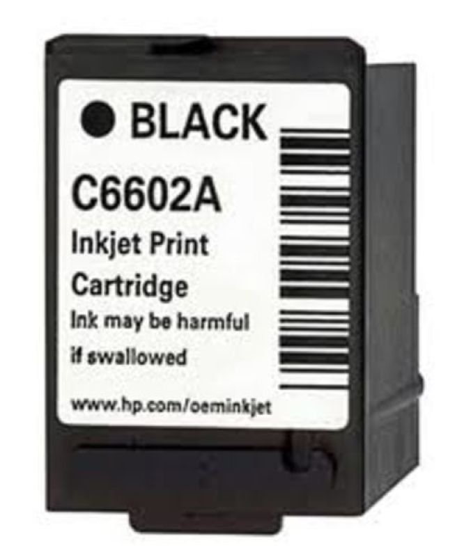 *HP C6602A Black Generic Inkjet Print Cartridge - C6602A