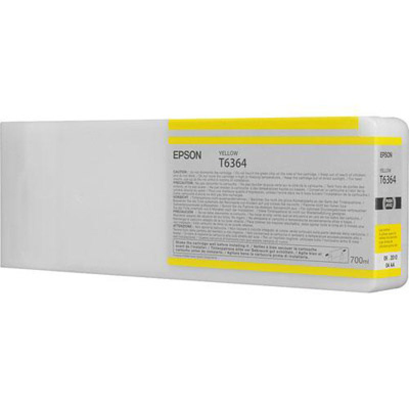 Image of Epson UltraChrome HDR T6364 Yellow Ink Cartridge