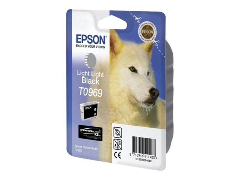 Epson T0969 C13t09694010 Light Light Black Ink Cartridge