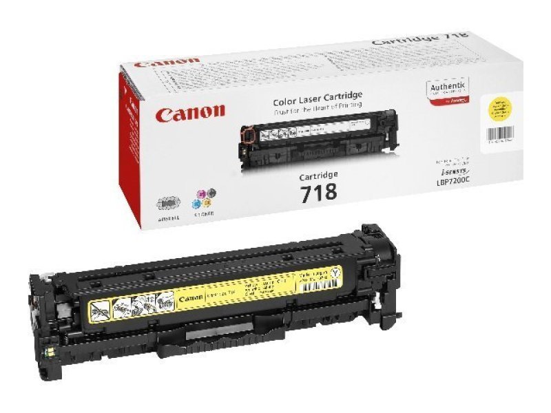 Canon 718 Yellow Toner Cartridge Review