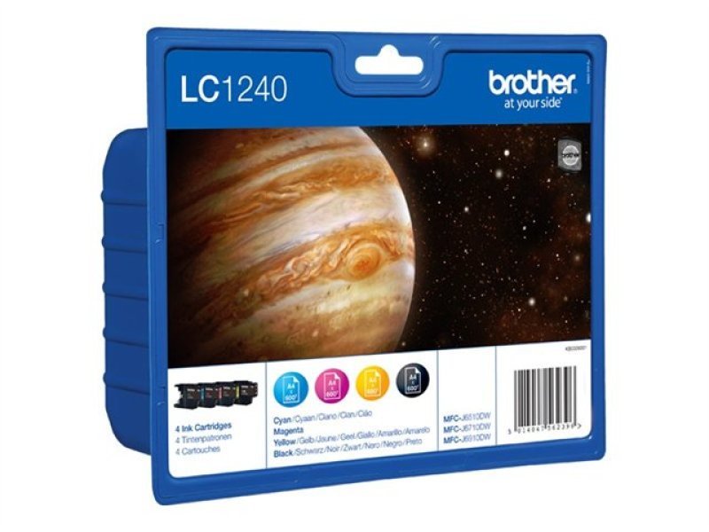 Image of Brother LC-1240 Colour Value Pack- Blister
