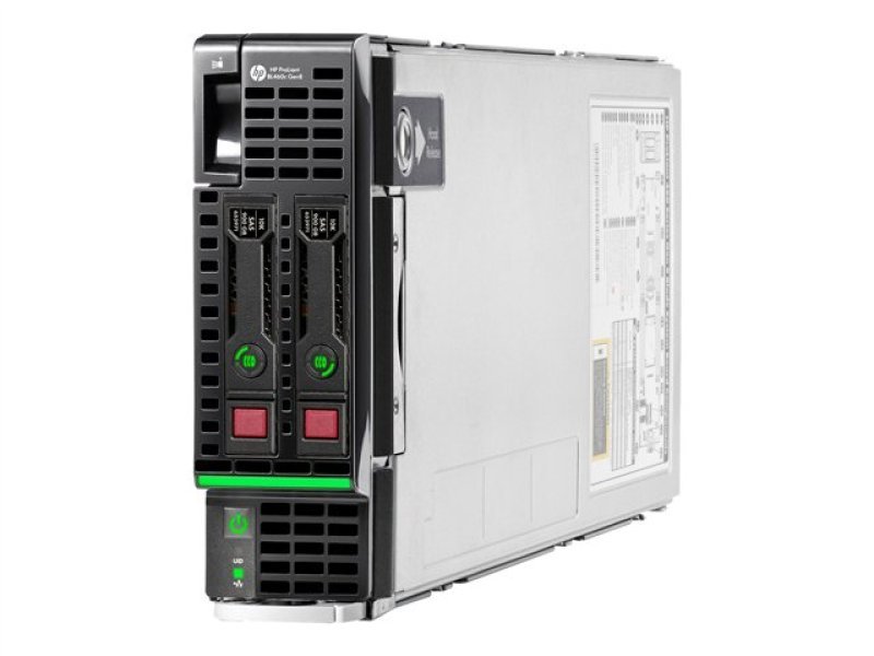 HP ProLiant BL460c Gen8 E5-2670 2.60GHz 8-core 2P 64GB-R P220i Server