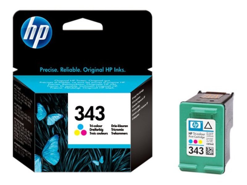 Image of HP 343 Tricolour Ink Cartridge