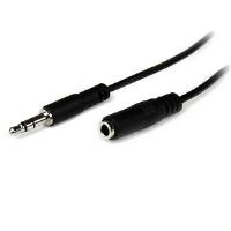 Click to view product details and reviews for Startech Slim 35mm Stereo Extension Audio Cable M F 1m.
