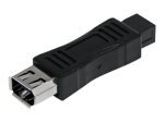 Startech IEEE-1394 Firewire 9 Pin To 6 Pin Adaptor (male/female)