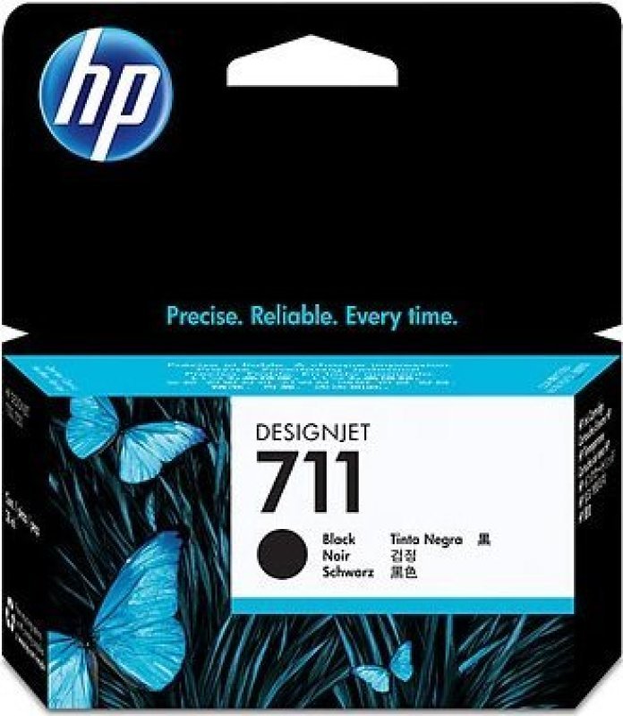 Image of HP 711 Black Original&nbsp;Ink Cartridge - High Yield 38ml - CZ129A