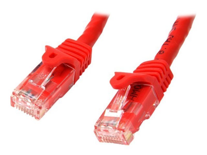 15m Red Gigabit Snagless Rj45 Utp Cat6 Patch Cable 15 M Patch Cord