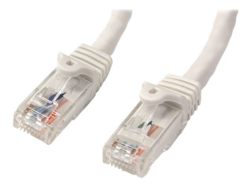 15m White Gigabit Snagless Rj45 Utp Cat6 Patch Cable 15 M Patch Cord