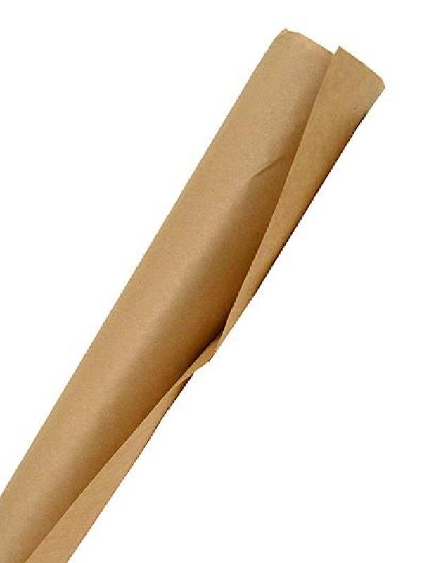 Kraft Brown Paper Roll 500mm x 6m - Ebuyer