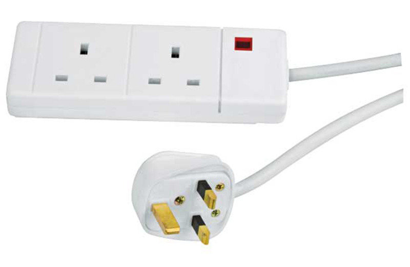 Click to view product details and reviews for Ced Extension Lead 2 Gang 2m 13 Amp White.