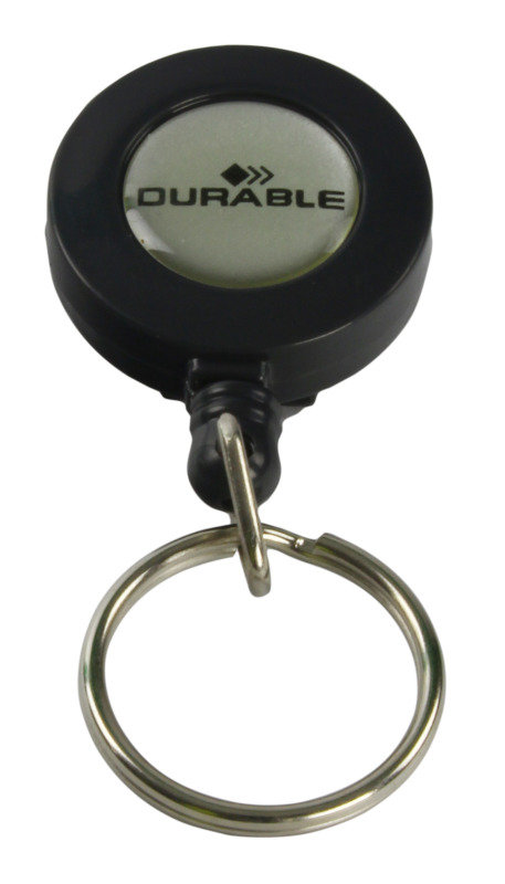 Durable Badge Reel Keyring Charcoal 10 Pack Review