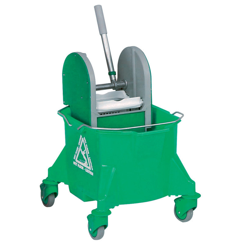 CONTICO MOBILE MOP BUCKET 15LT GREEN Review