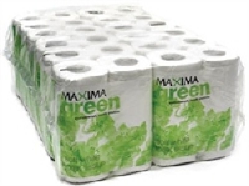Maxima Green 320 Sheet Toilet Roll - 36 Pack