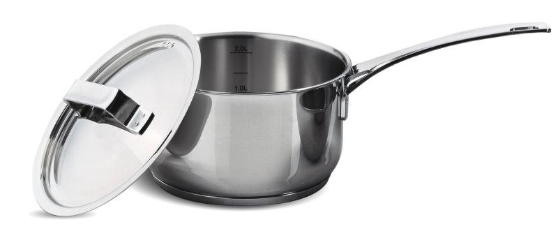 Iittala All Steel Saucepan with Lid - 1.5 litres