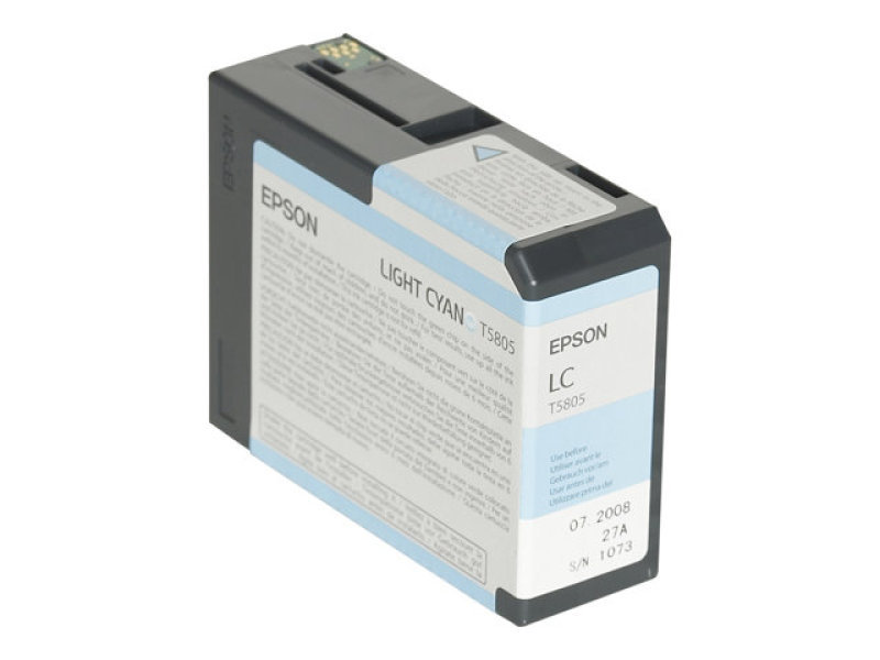 Image of Epson T5805 80ml Light Cyan Ink Cartridge
