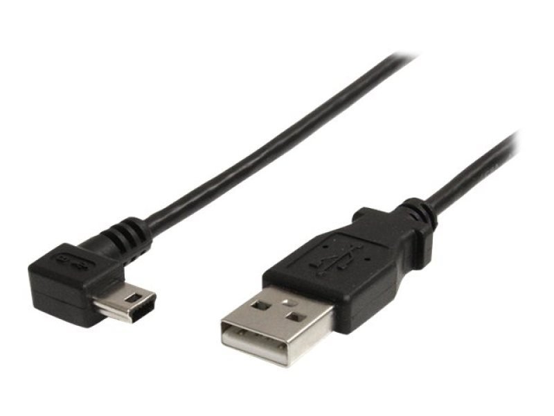 Startech.com 6 ft Mini USB Cable - A to Right Angle Mini B