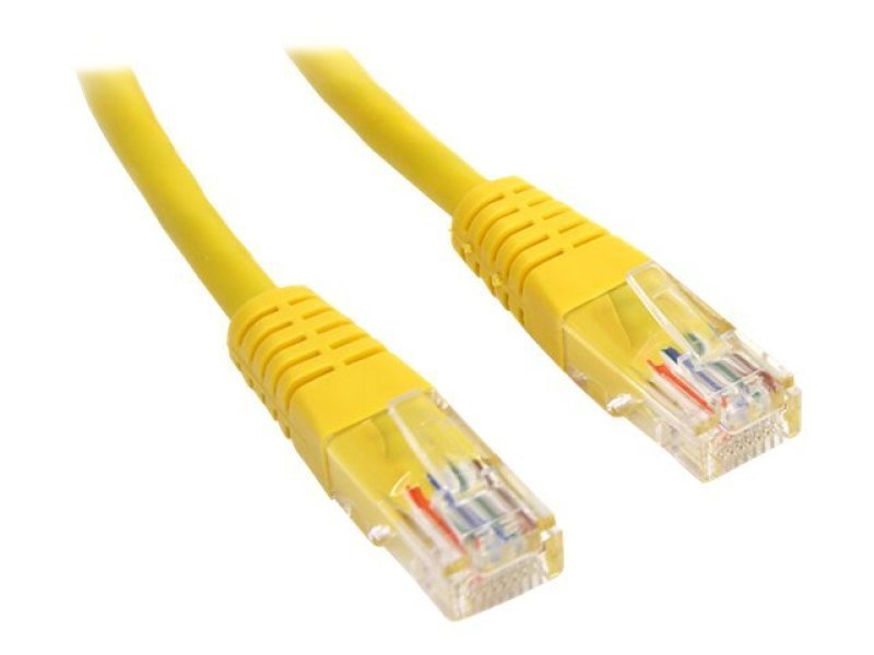 10 Ft Yellow Molded Cat5e Utp Patch Cable Review